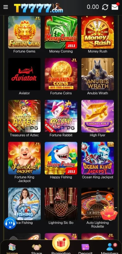 T7777 Game