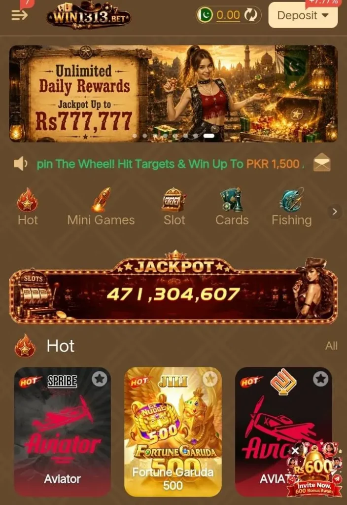 Win1313 Game
