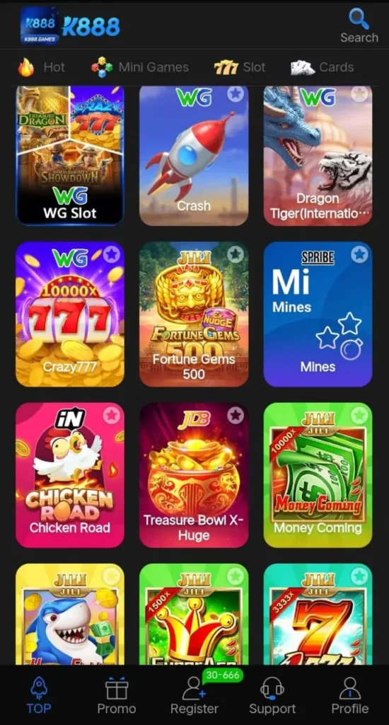 K888 Game 